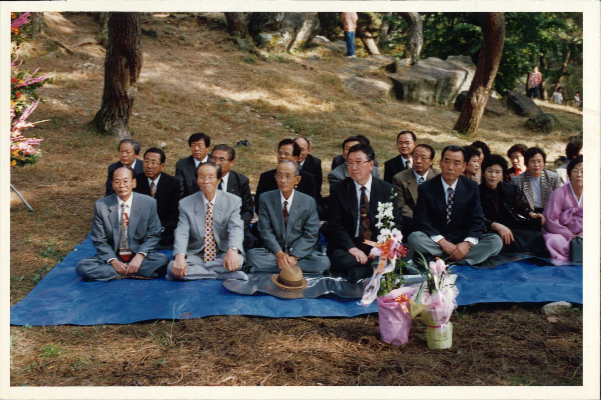 95년 무아다회-관객석, 남성단체