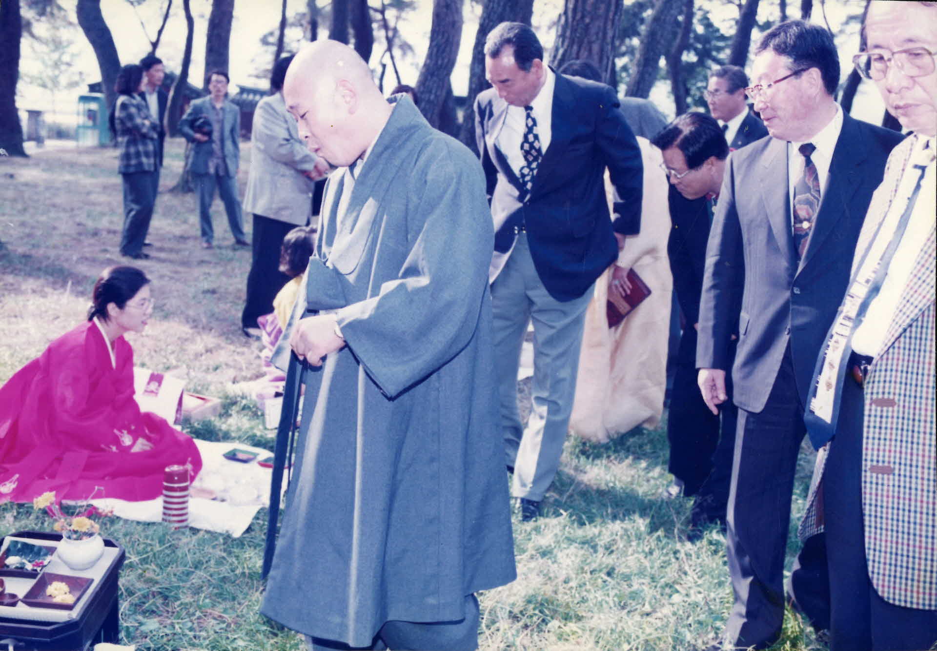 95년 무아다회-스님