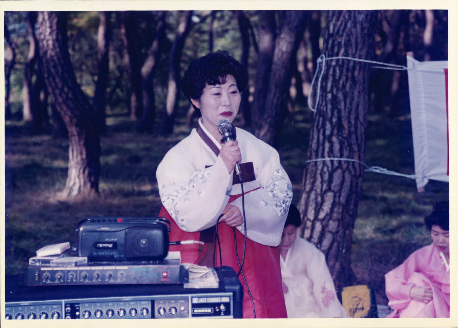 95년 무아다회-김정희 회장 발언