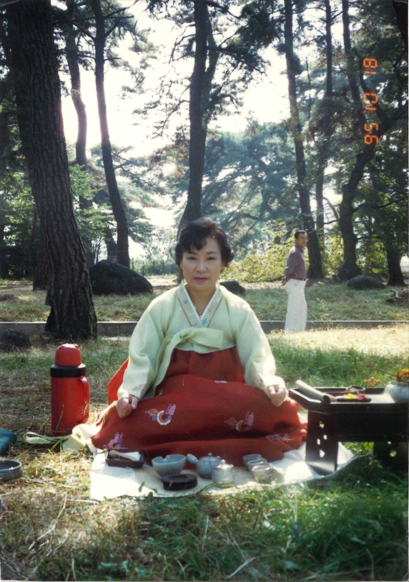 95년 무아다회-다례 시연, 단독