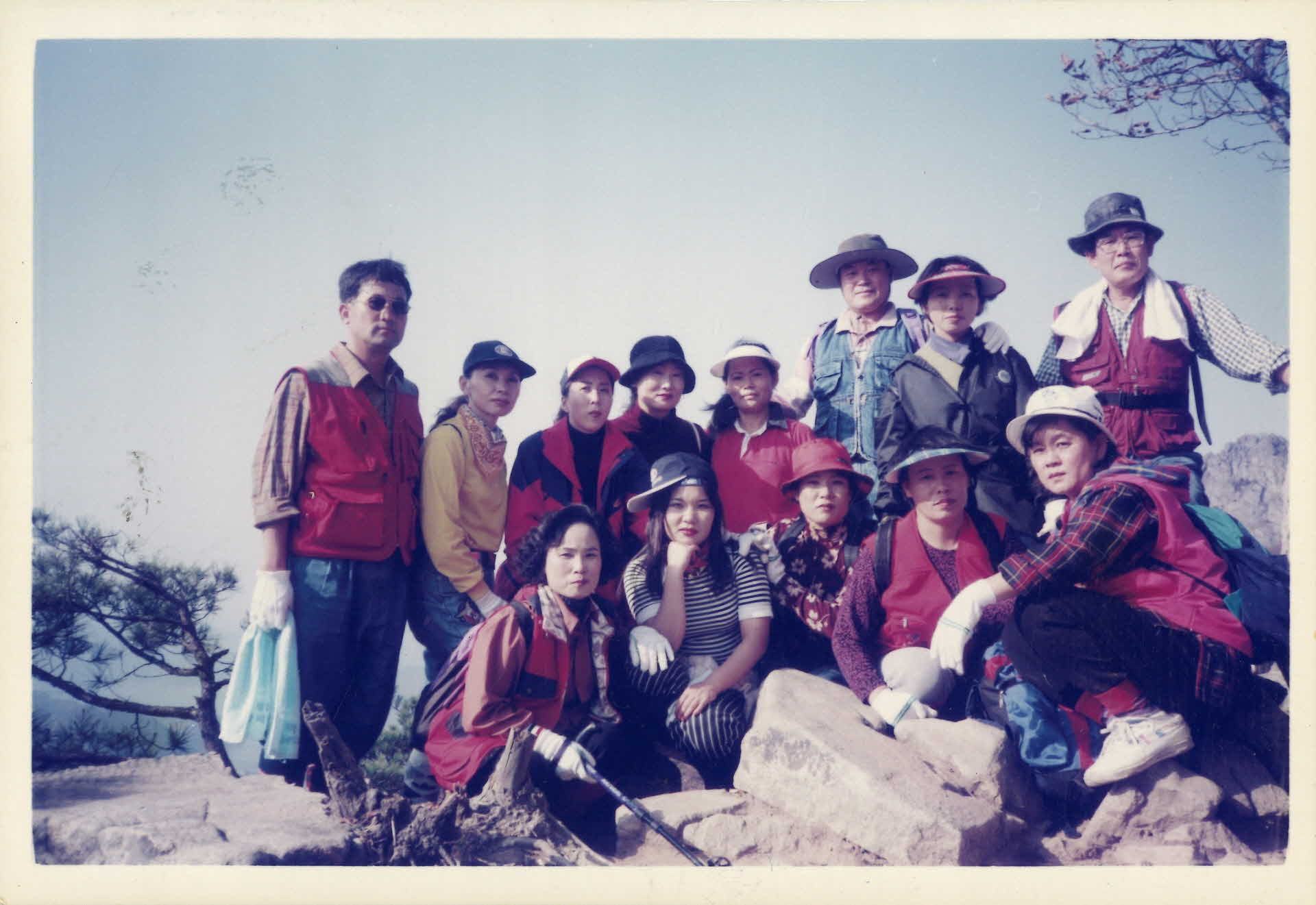 민원봉사 소백산 체력단련 겸 단합대회