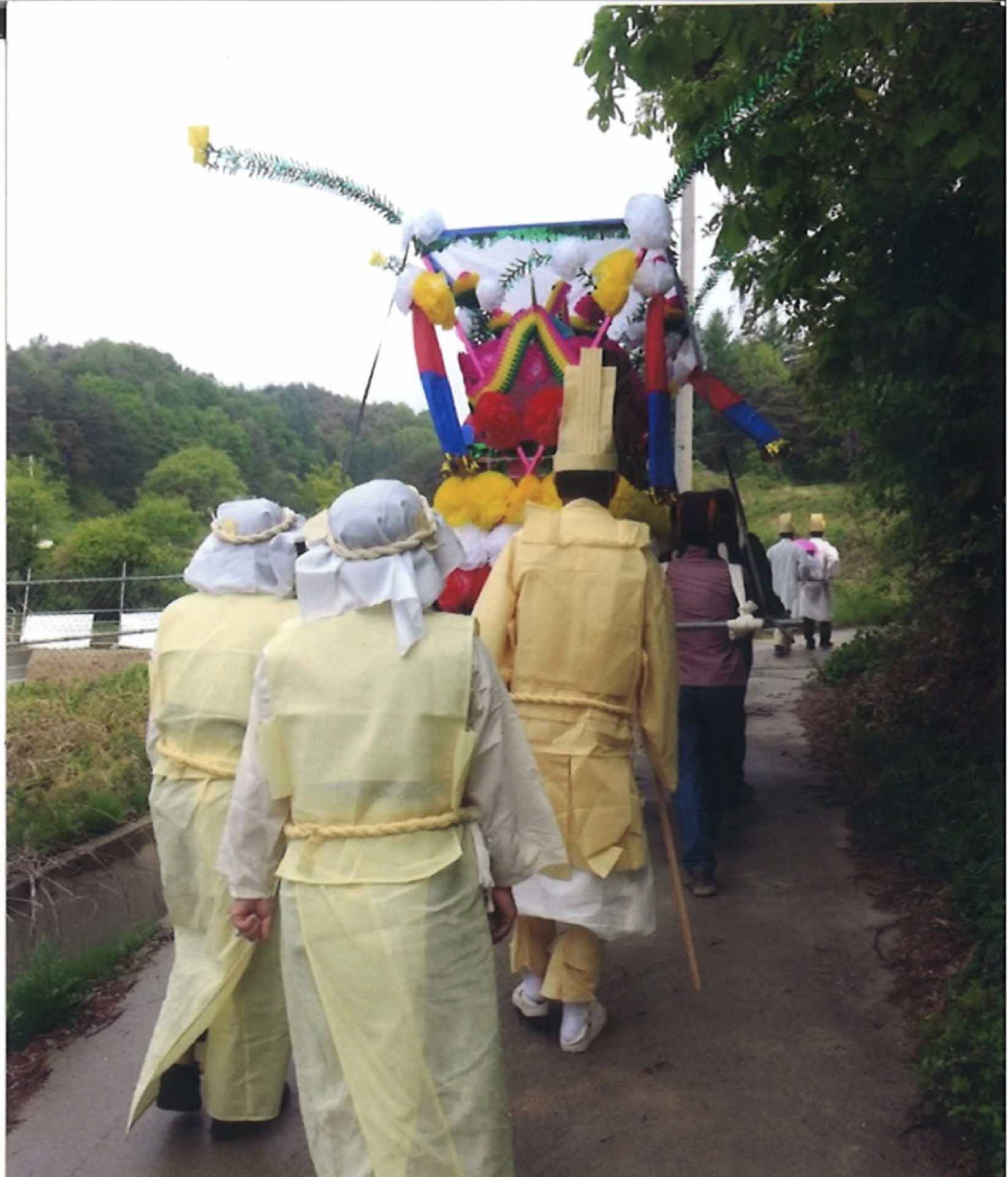 순흥향교 향교장 장례사진-운구2