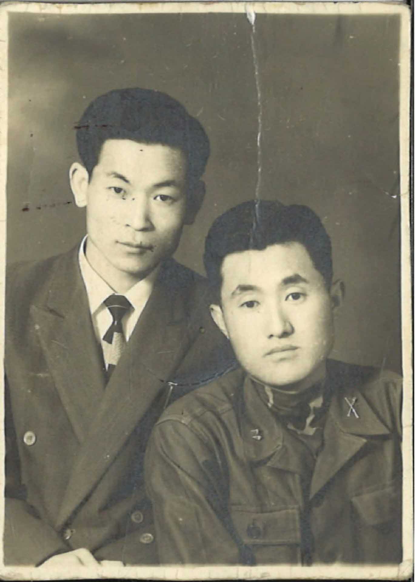 박외순씨 오빠와 남편 사진