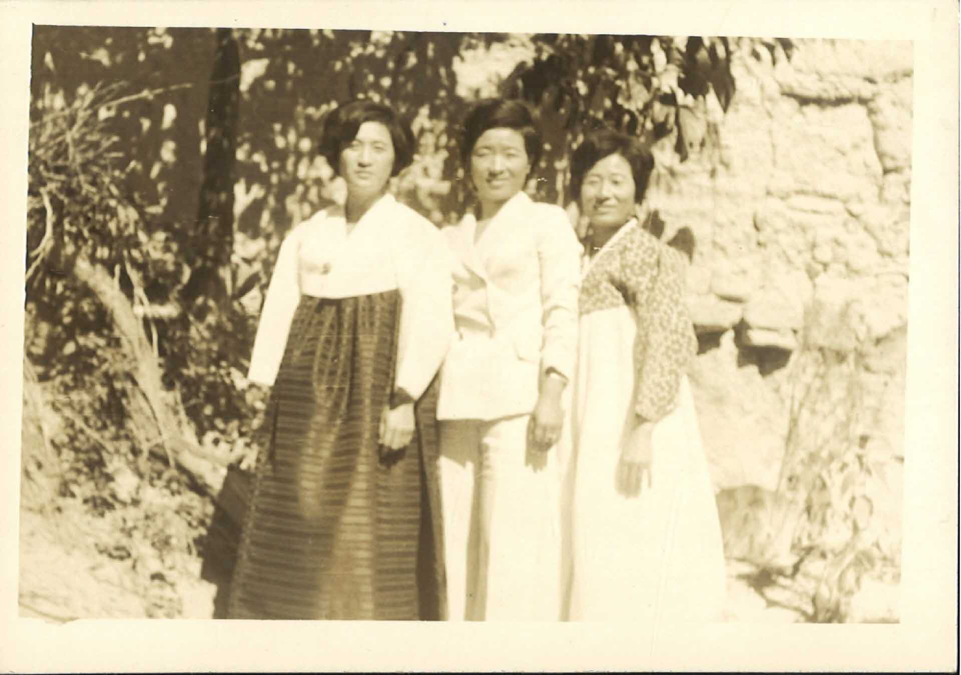 여행사진 세자매