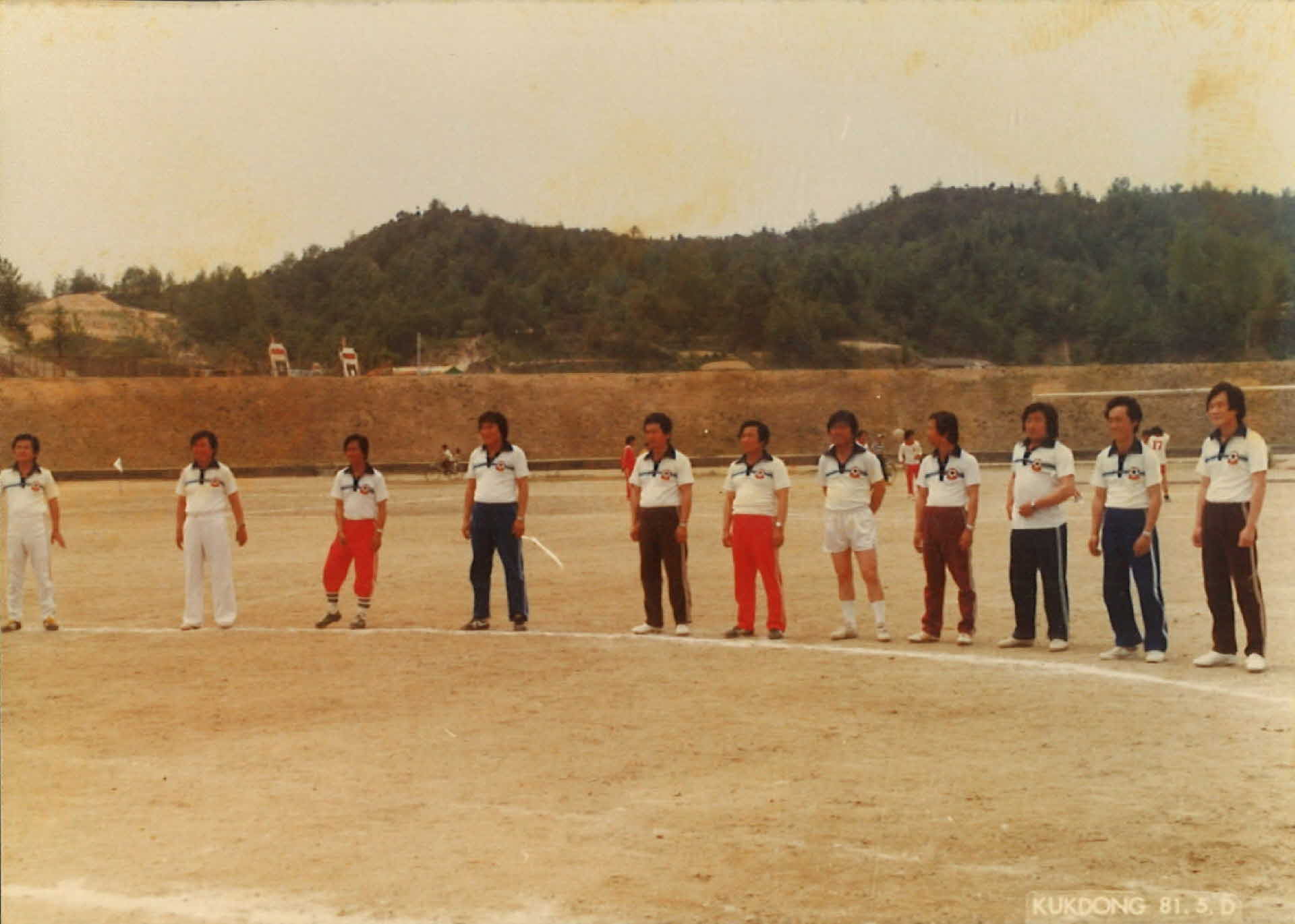 초청 친선 축구대회, 시장기 쟁탈 축구대회 단체사진