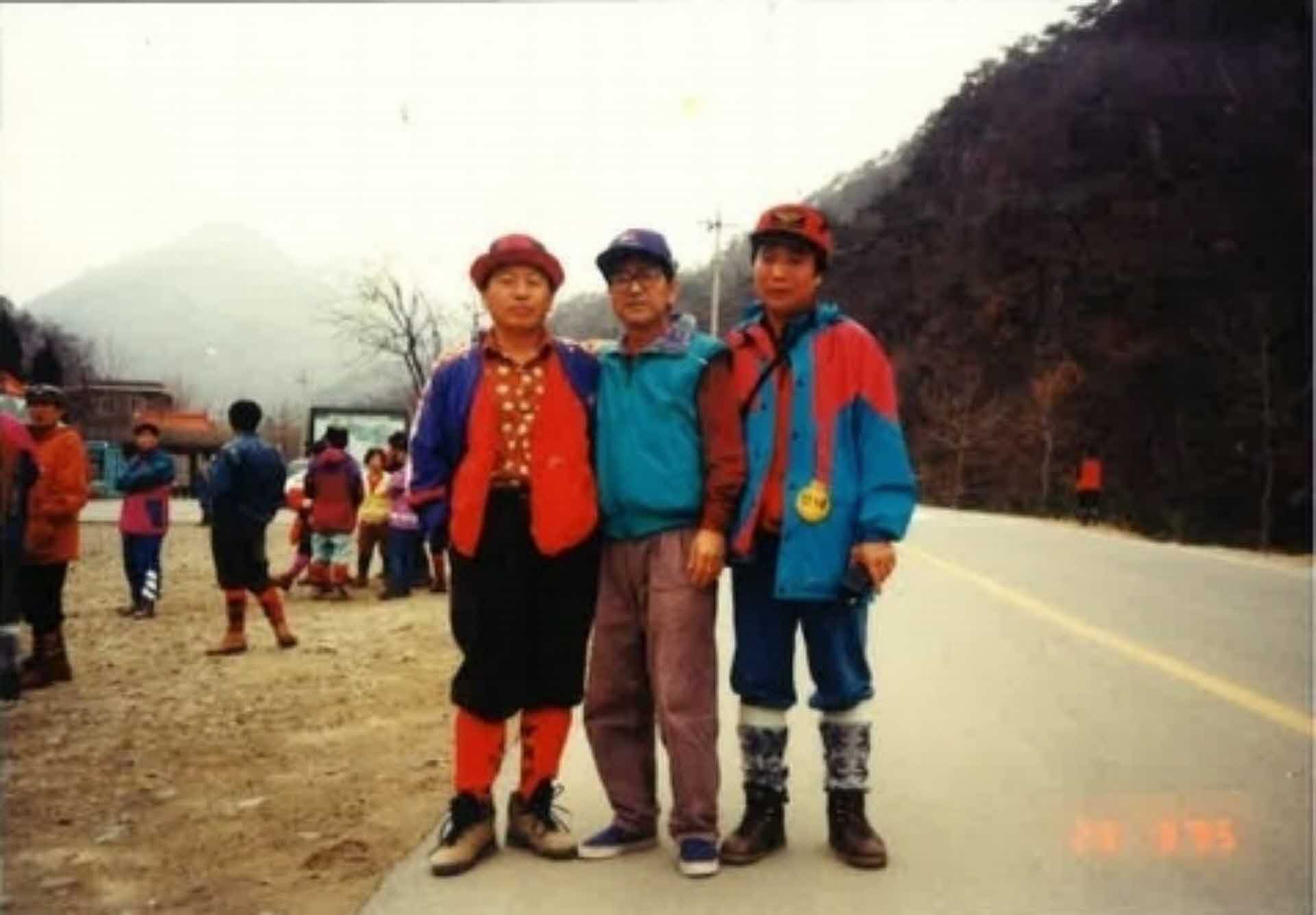 여행사진-남성3인, 등산