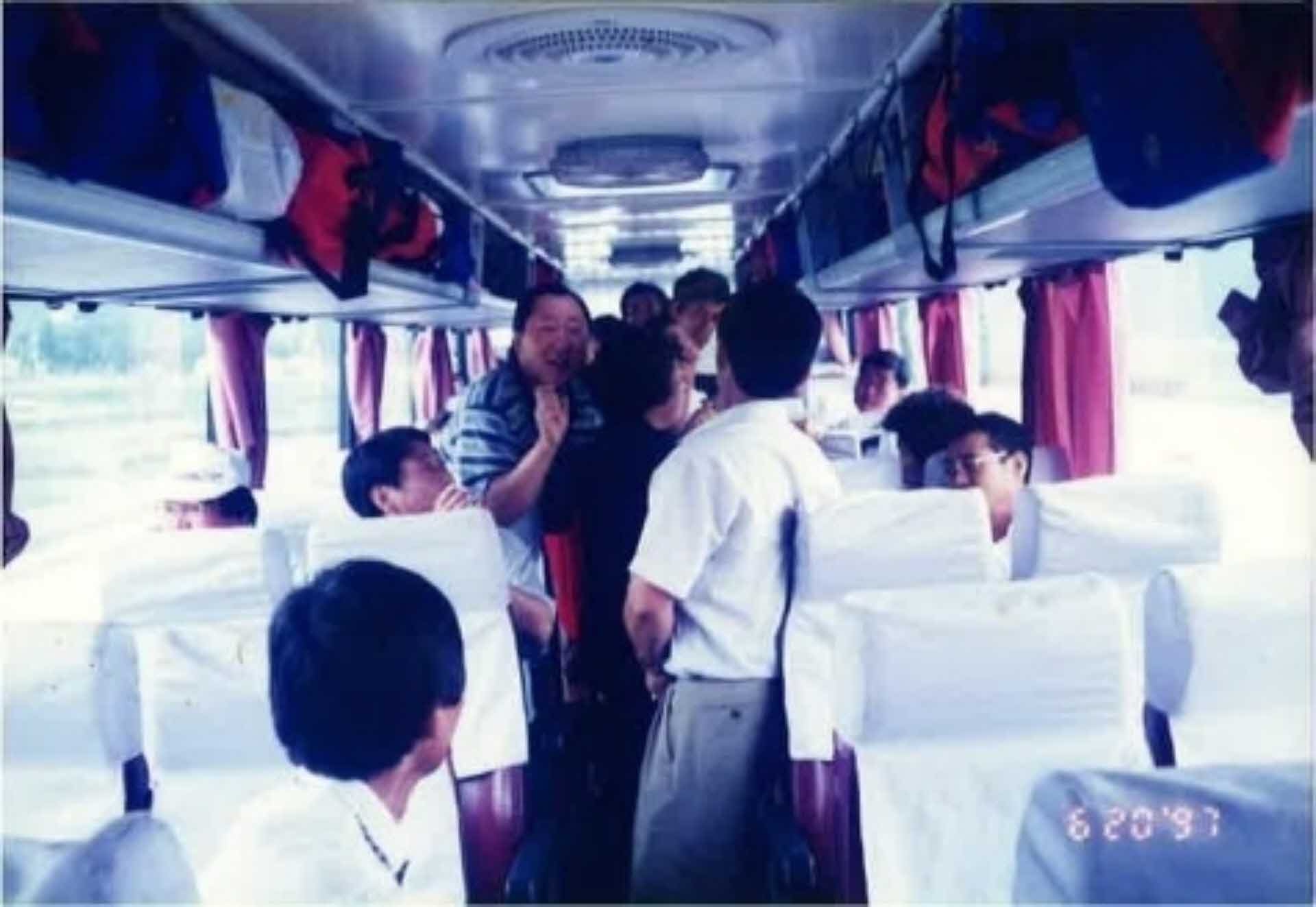 여행사진-관광버스내부