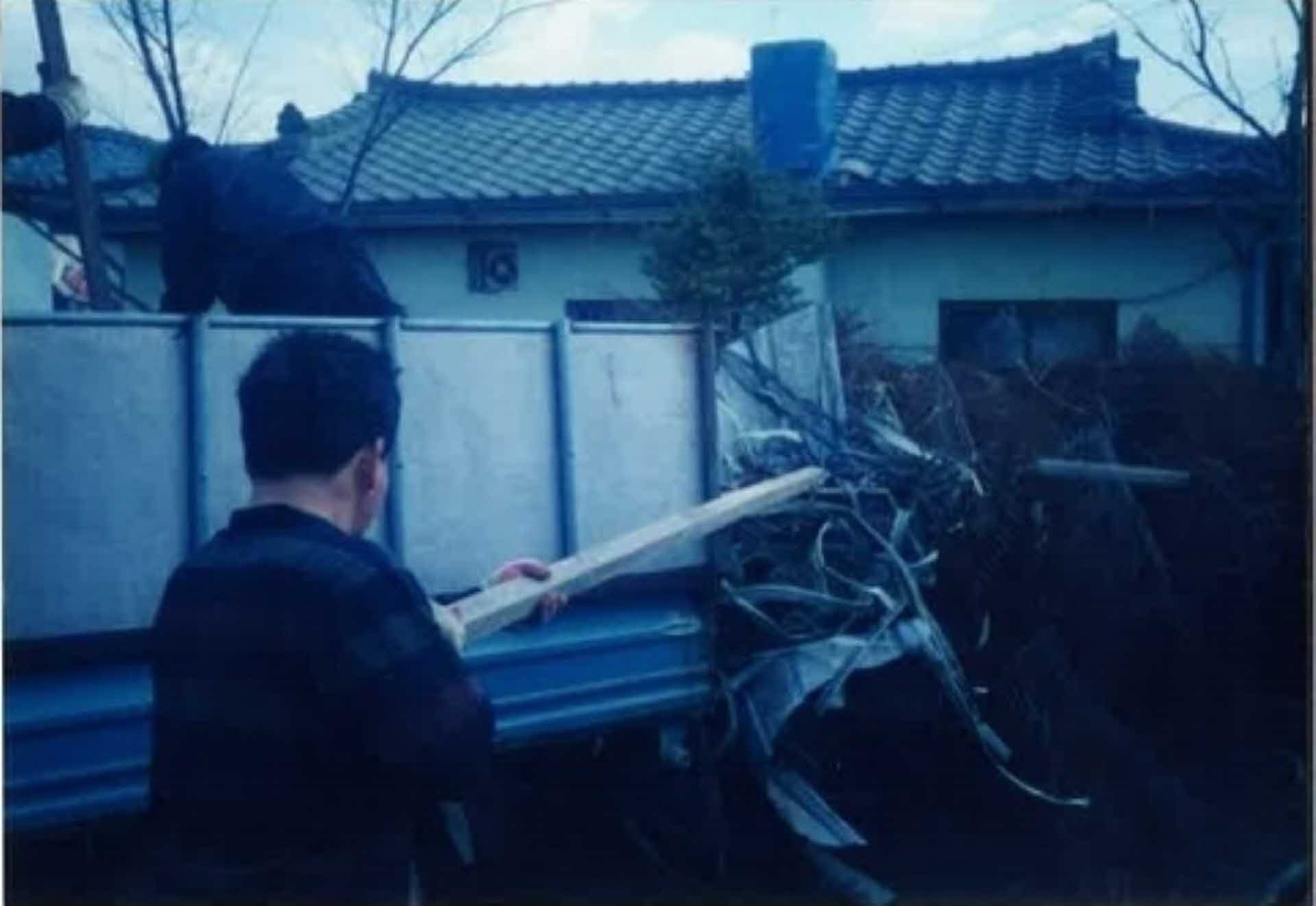 새마을운동 활동사진-철근수거