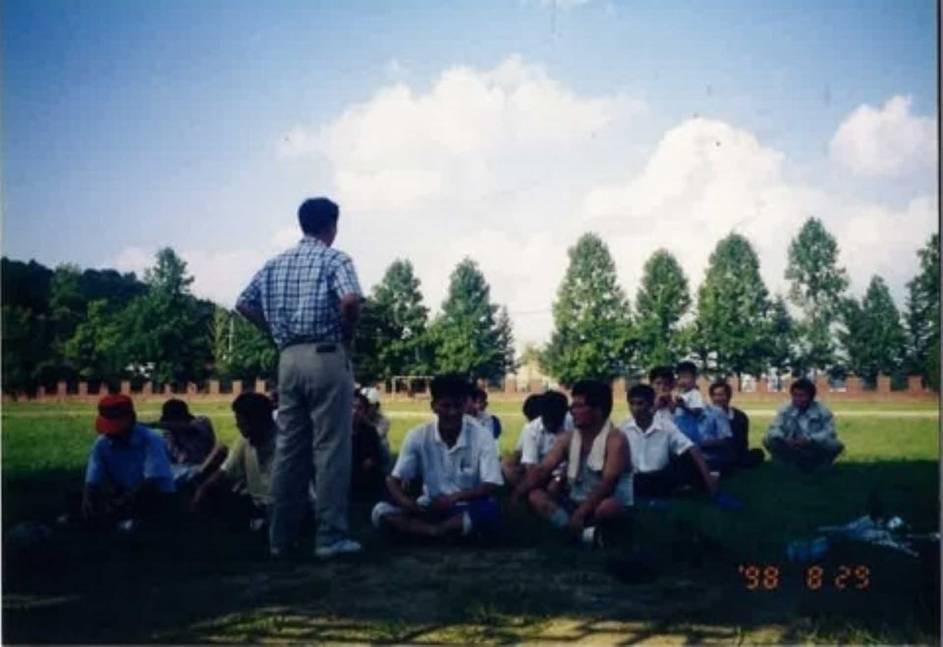 조기축구회 사진-영주폴리텍 운동장
