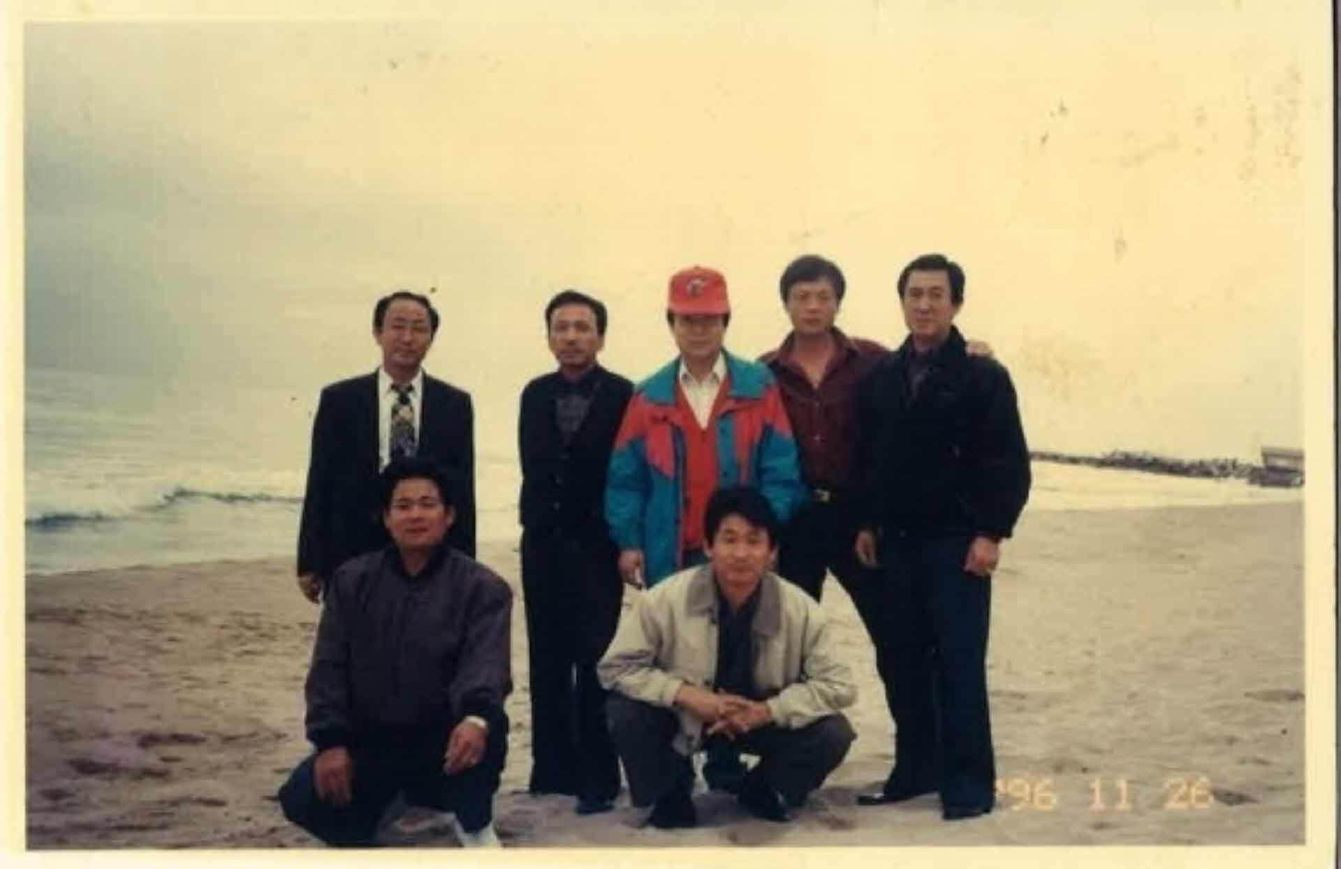 여행사진-남성7인, 바다