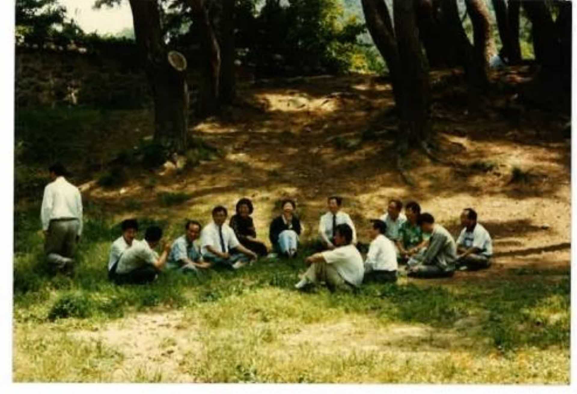 세광중학교 동창모임-야외, 단체