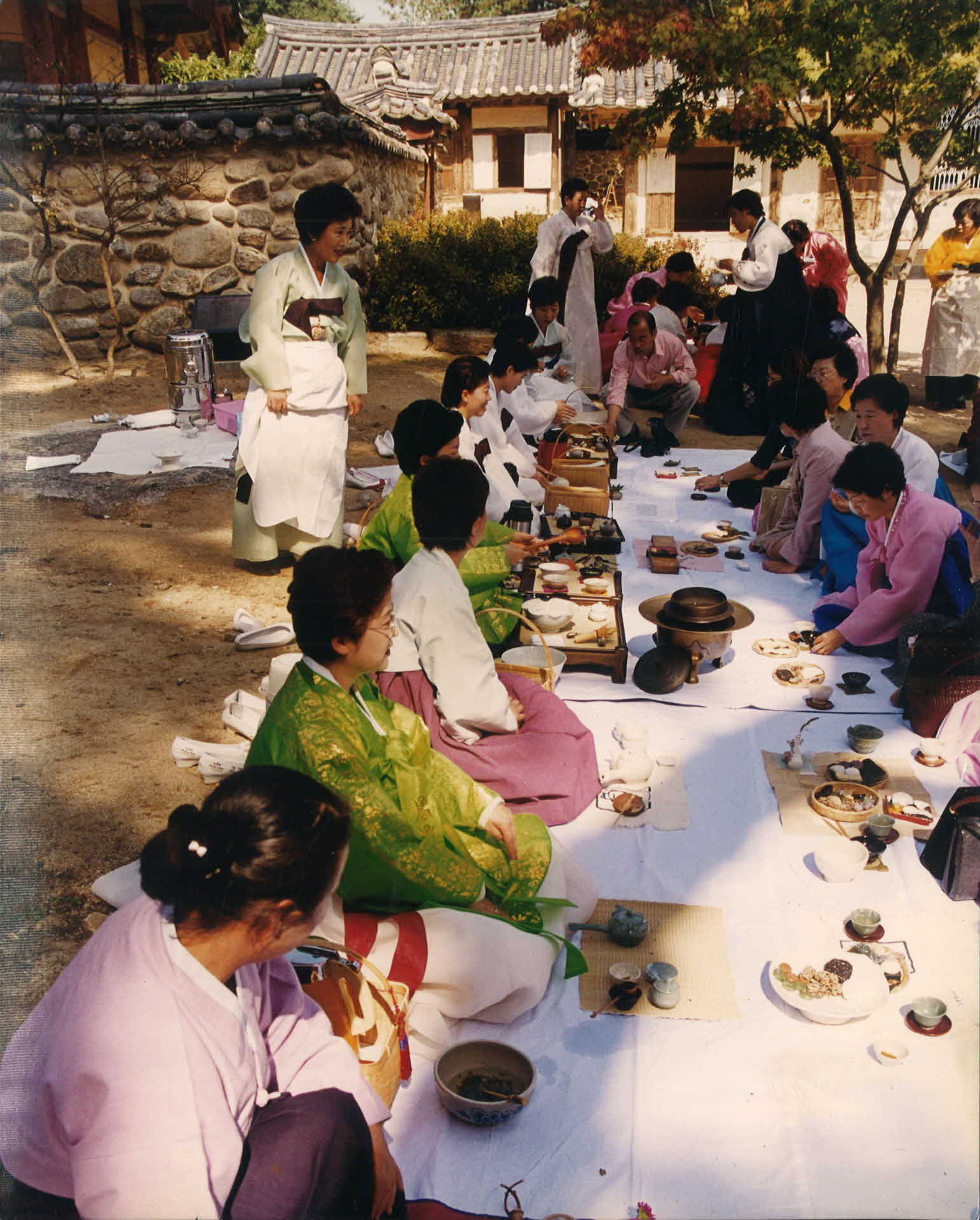 소수서원 사당에서 헌다래 행사