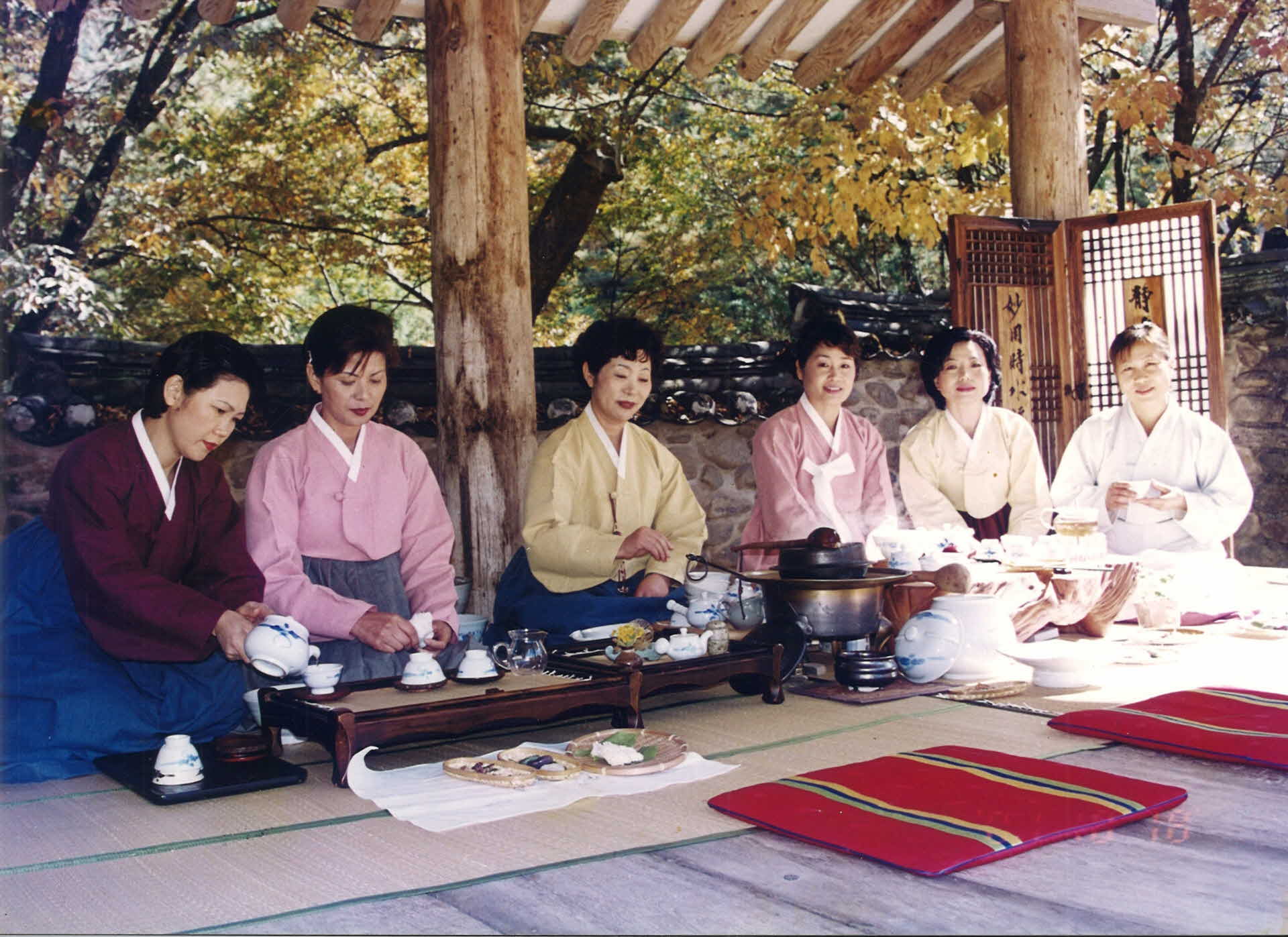 다과를 준비하며