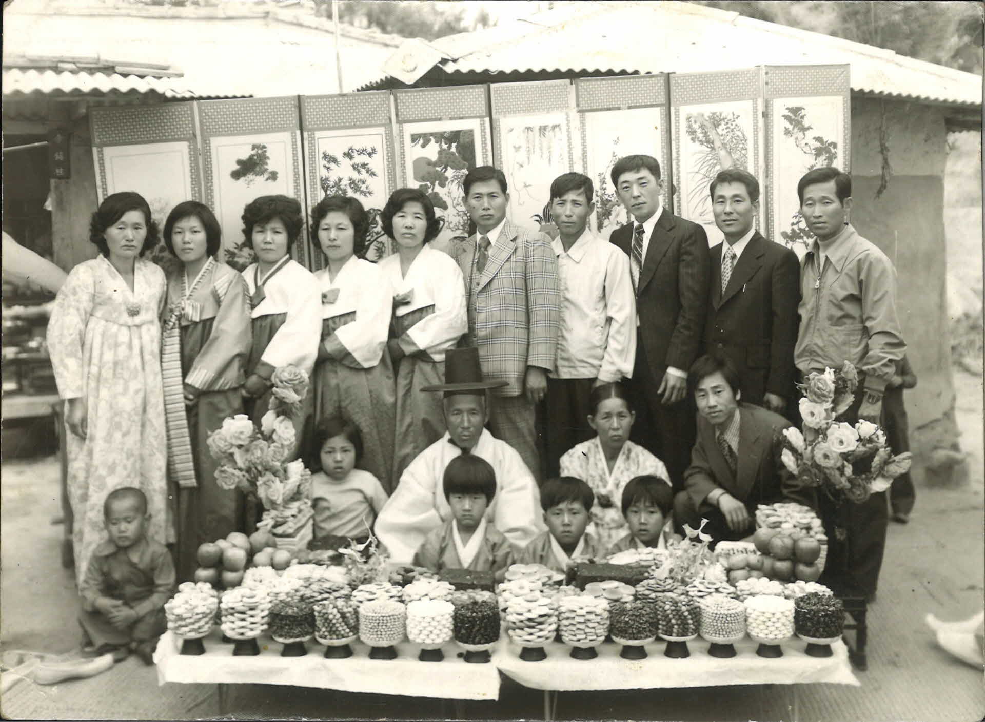 1974년 회갑연 사진