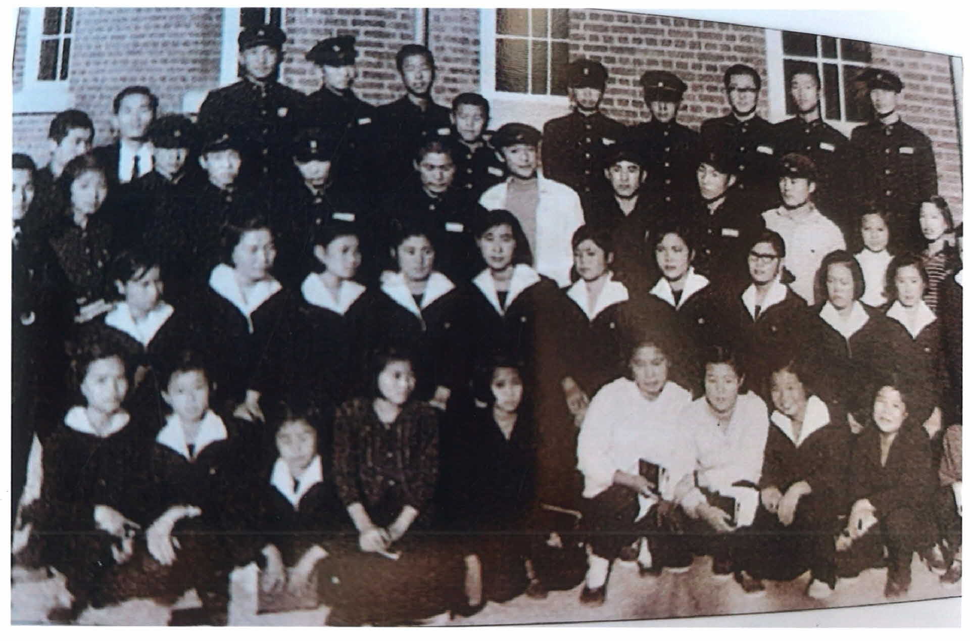 교회관련사진-학생찬양대원 기념 사진