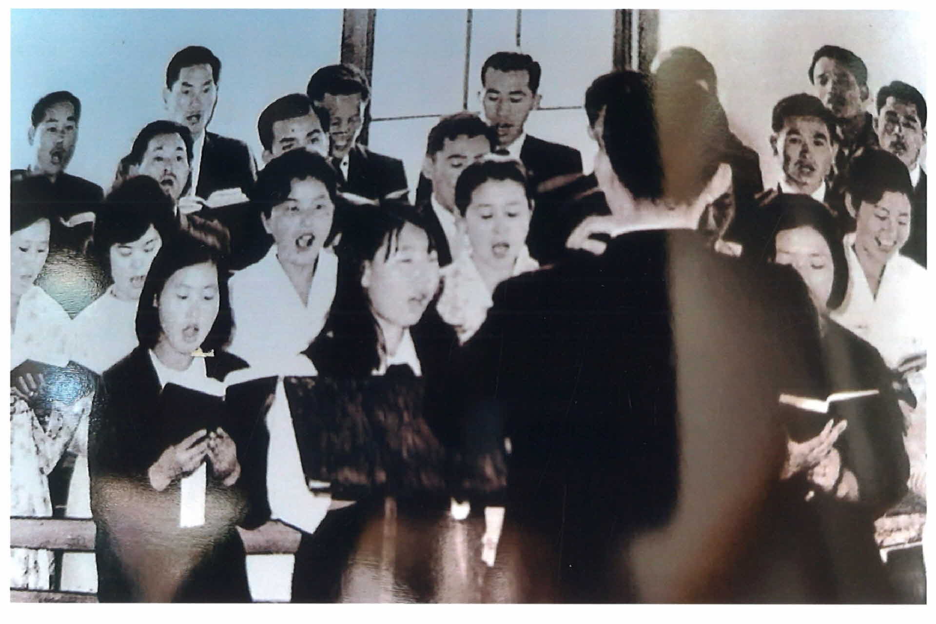 교회관련사진-주일 낮 예배 찬양 모습 사진