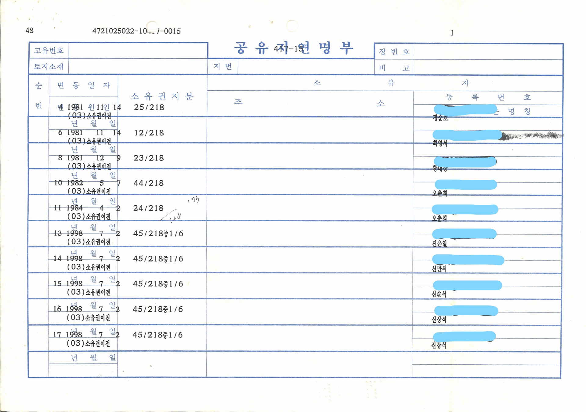 8090년대 공유지연명부
