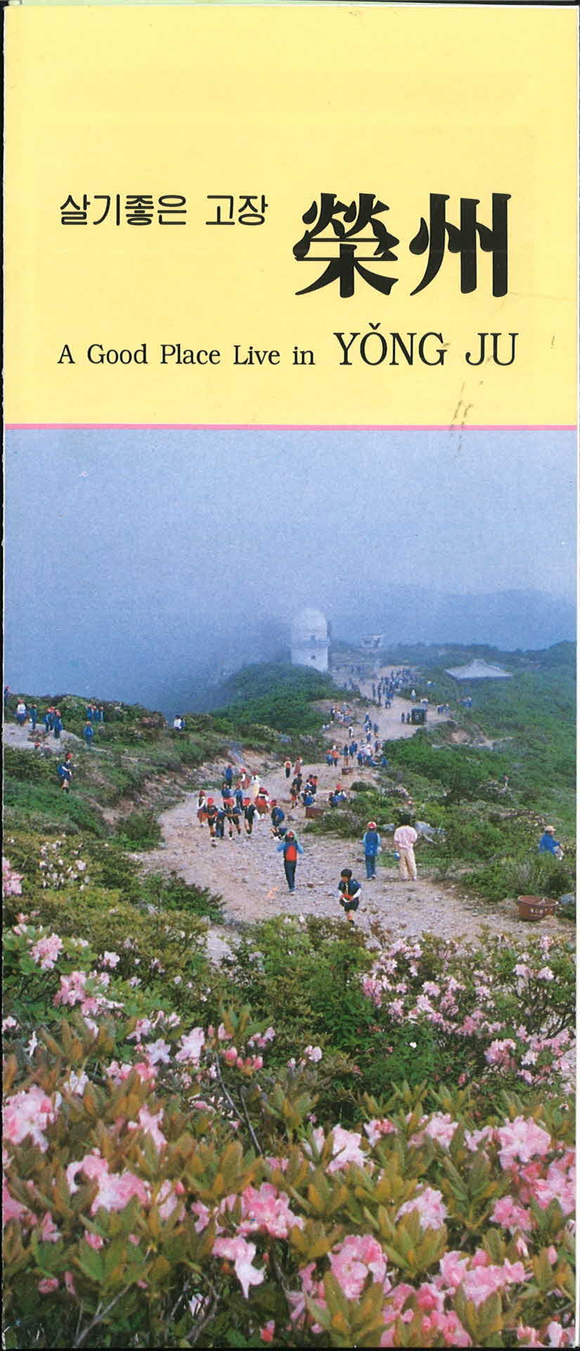 영주시 관광안내 팜플렛