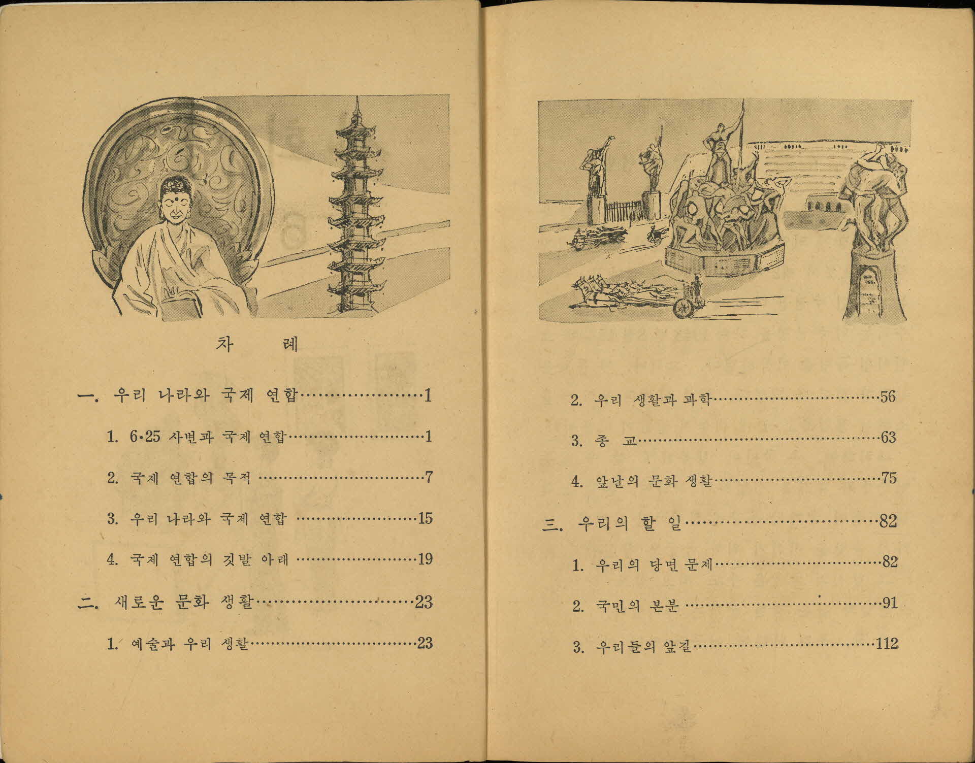 국민학교 6학년 2학기 『사회 생활』교과서