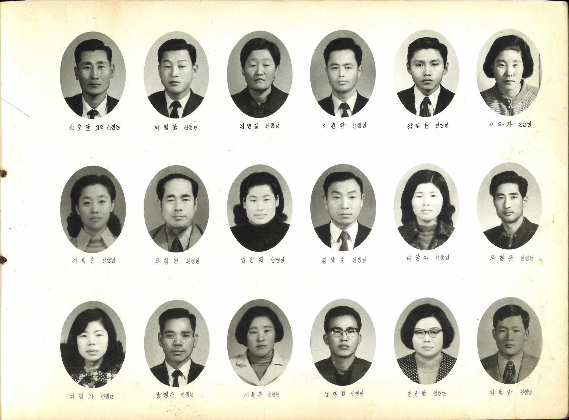 풍기국민학교 제62회 졸업기념