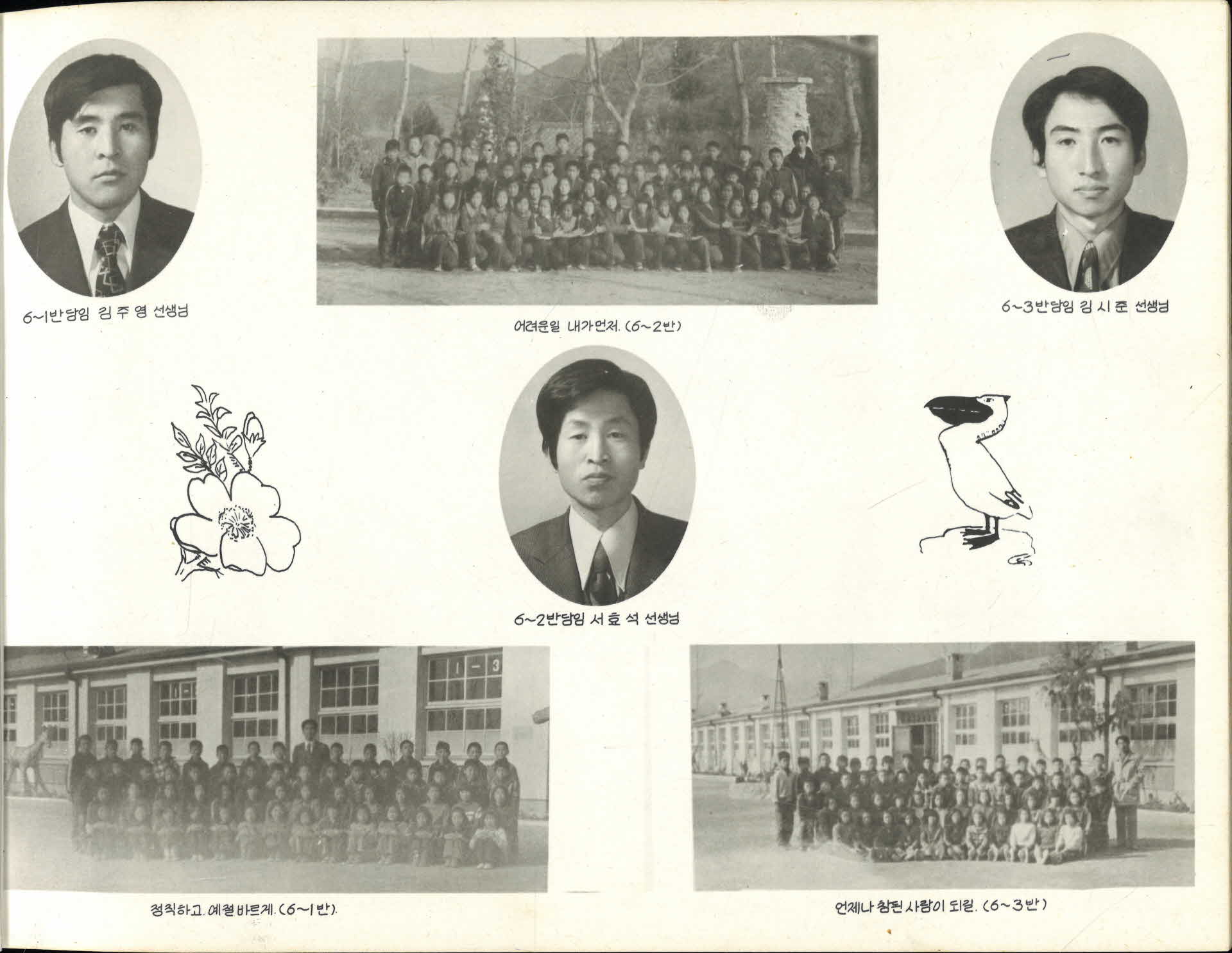 순흥국민학교 제63회 졸업기념