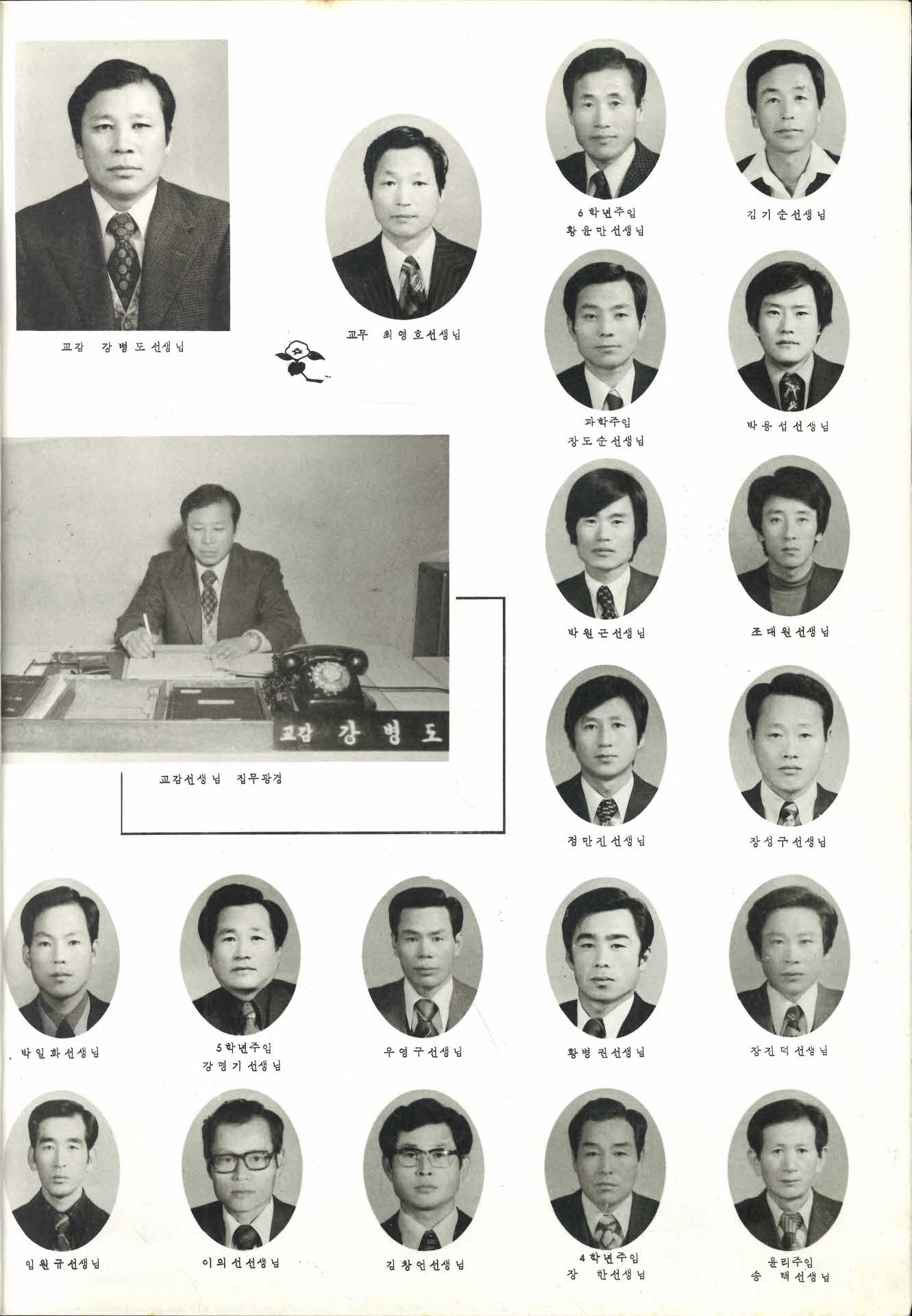 영주동부국민학교 제34회 졸업기념