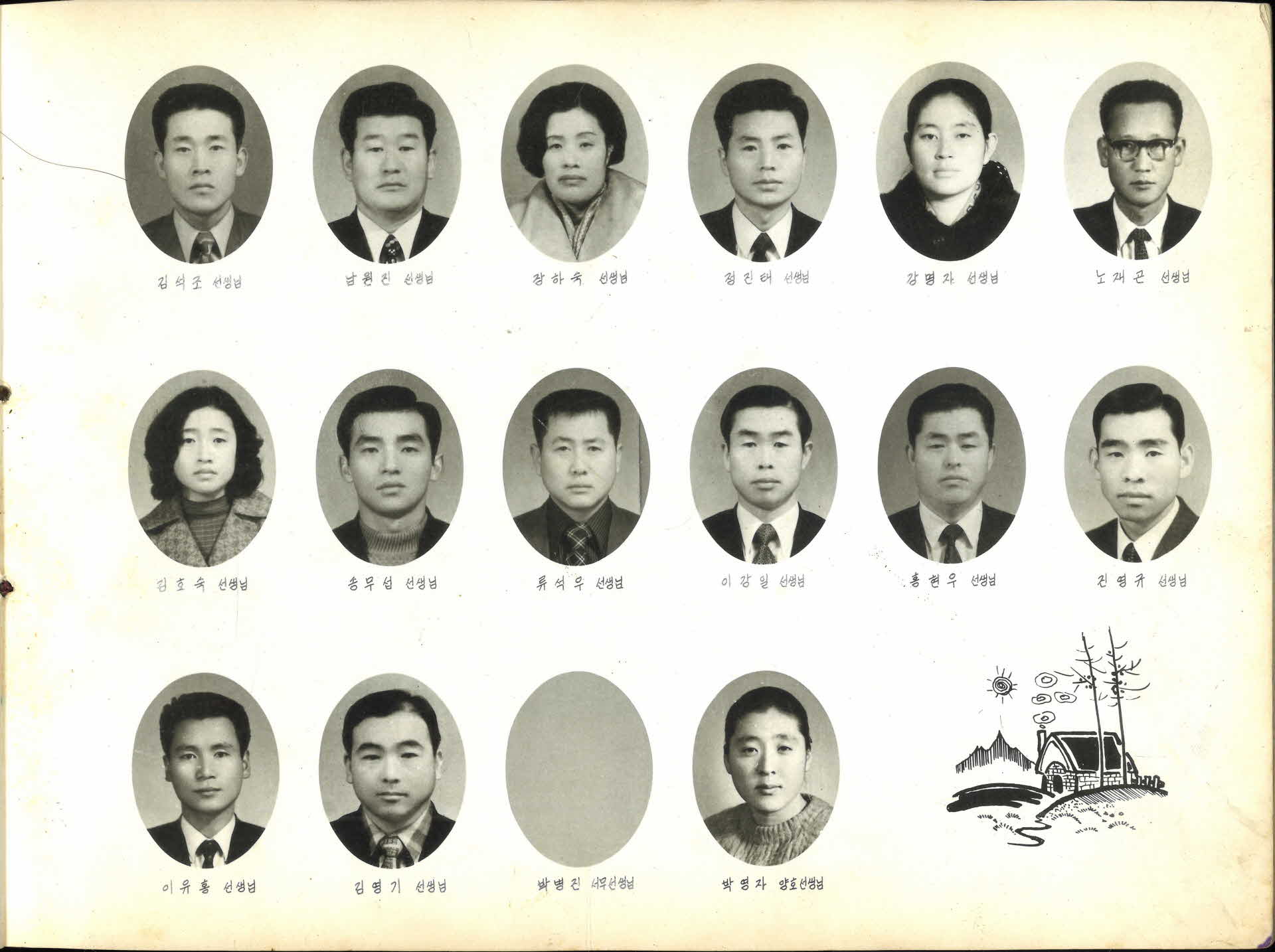 풍기국민학교 제62회 졸업기념