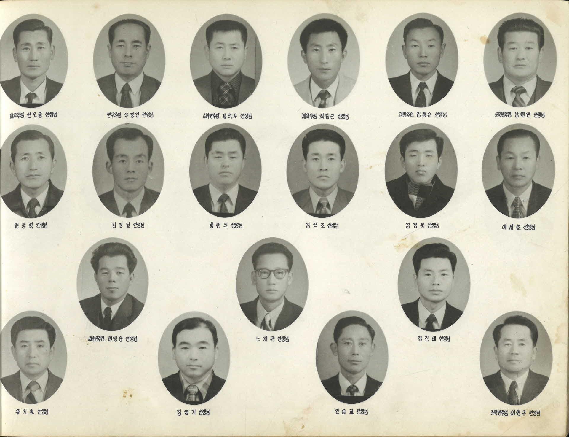 풍기국민학교 제63회 졸업기념