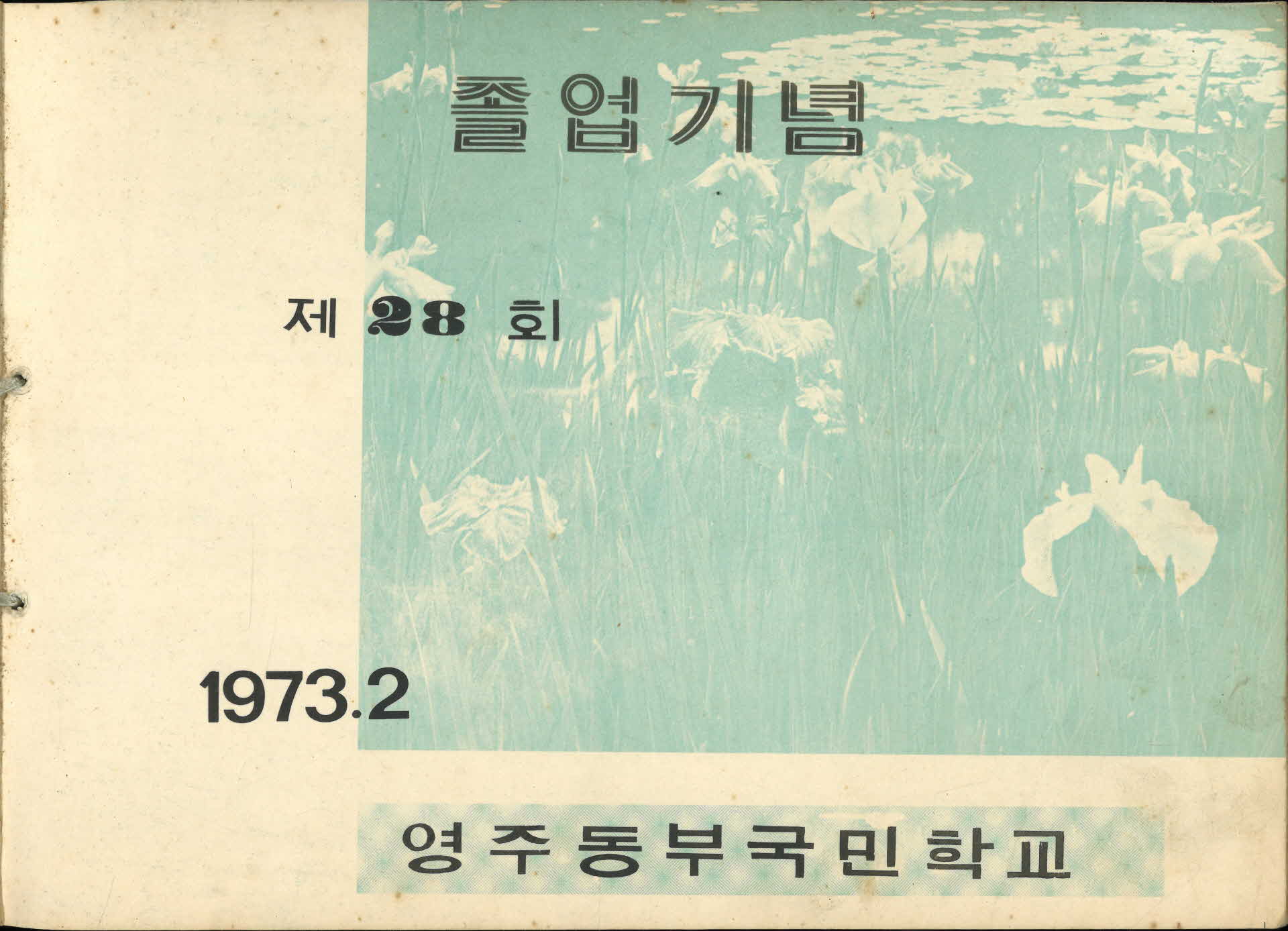 영주동부국민학교 제28회 졸업기념