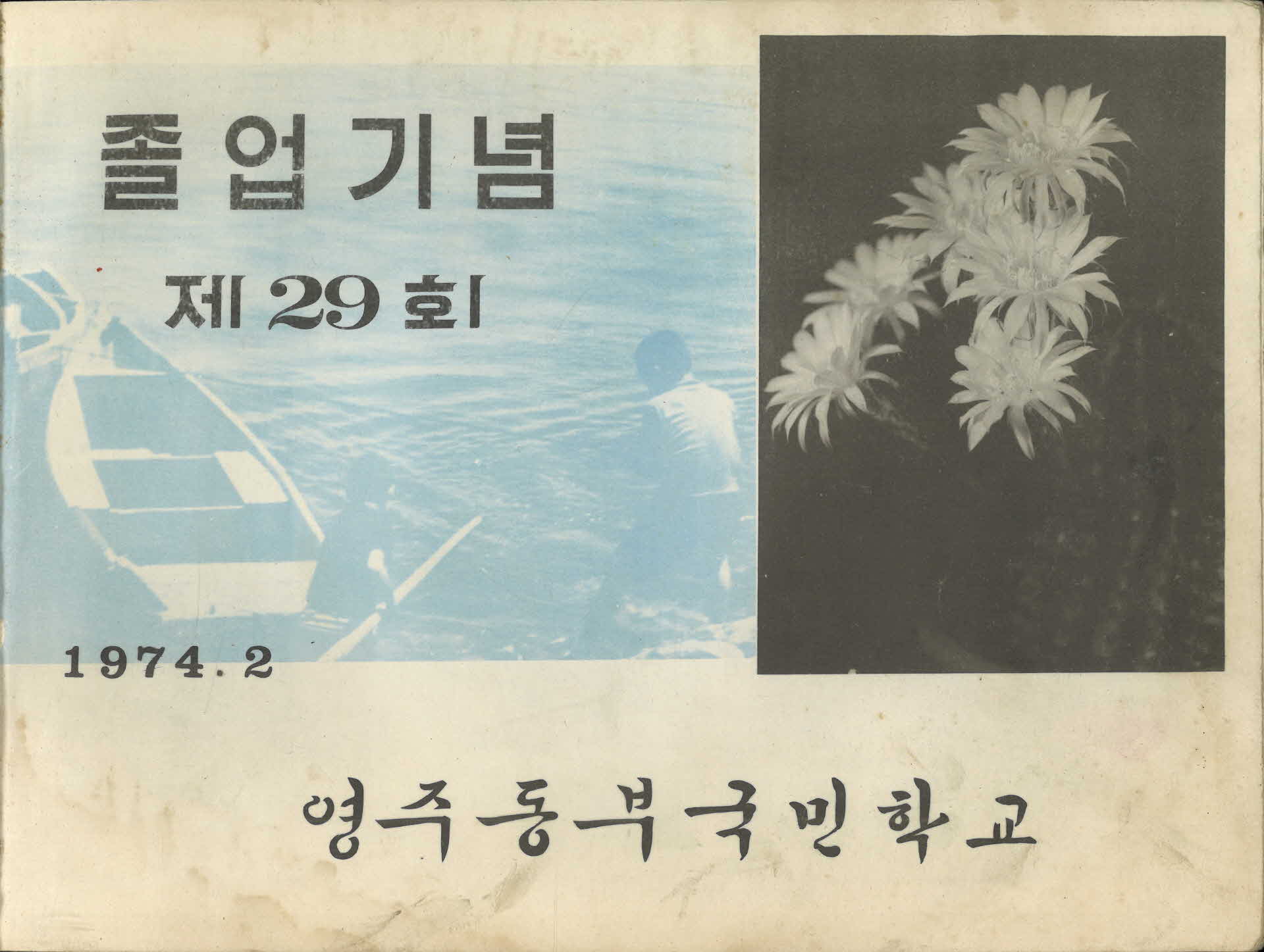 영주동부국민학교 제29회 졸업기념