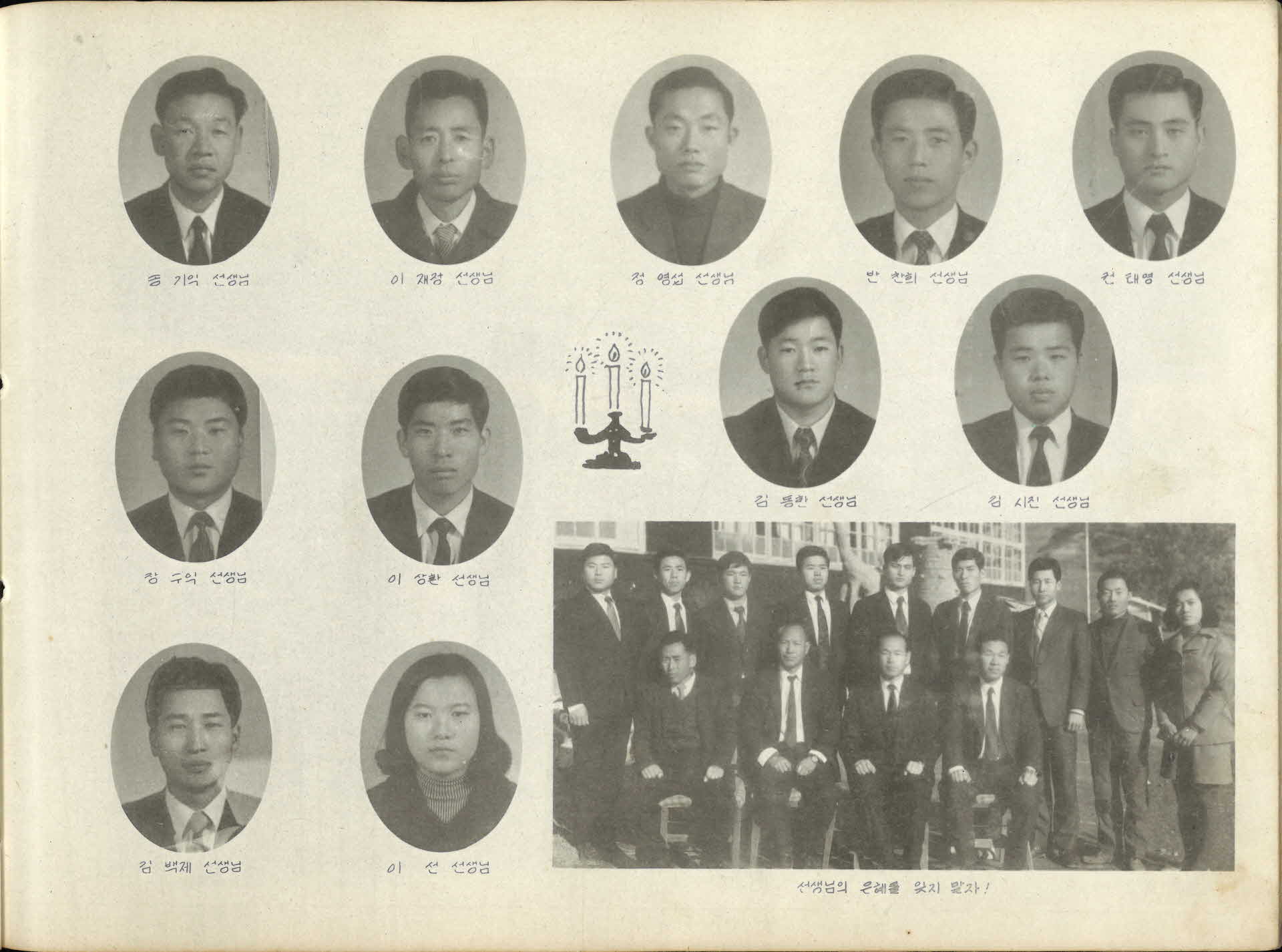 봉현남부국민학교 제22회 졸업기념