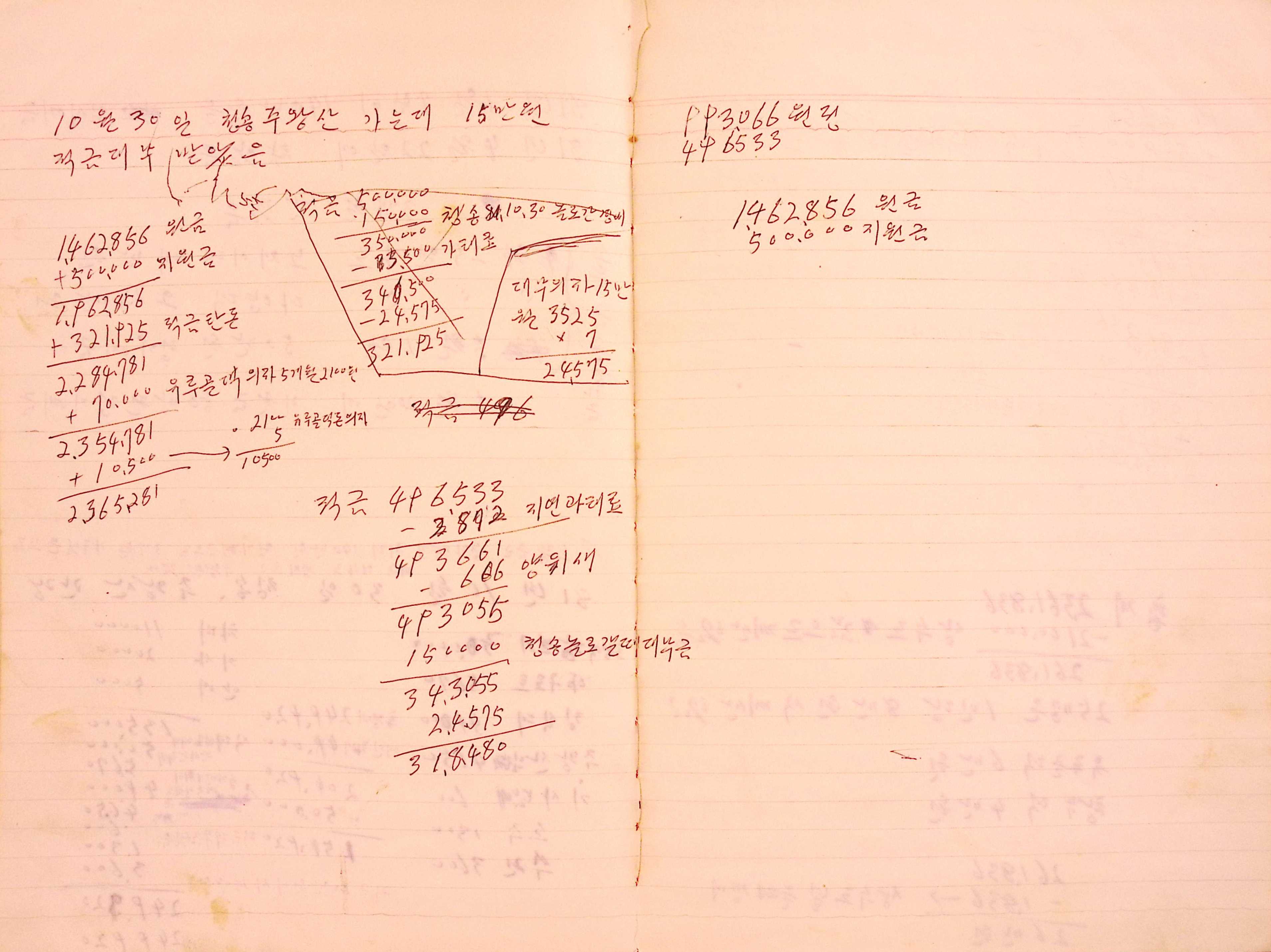 새마을 어머니회 부녀회 장부