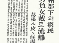 영주 군하(郡下)의 궁민(窮民) 남부녀대(男…